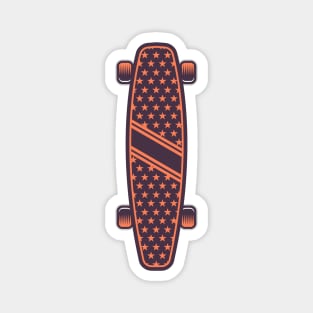 Longboarder Magnet