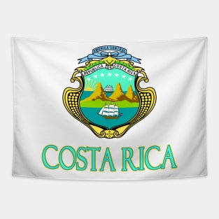 Costa Rica  - Coat of Arms Design Tapestry