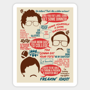 Napoleon Dynamite Aufkleber Teepublic De