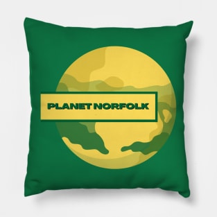 Planet Norfolk Pillow