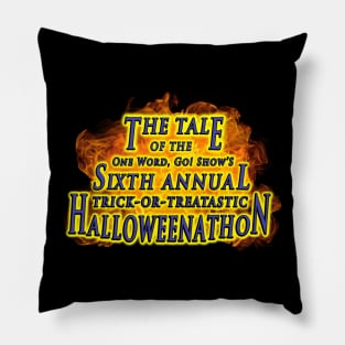 6th Annual Halloweenathon Pillow