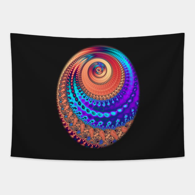 Boho Whirlpool Tapestry by lyle58