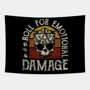 Roll for Emotional Damage Tapestry