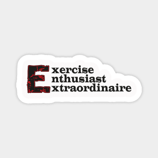 Exercise Enthusiast Magnet