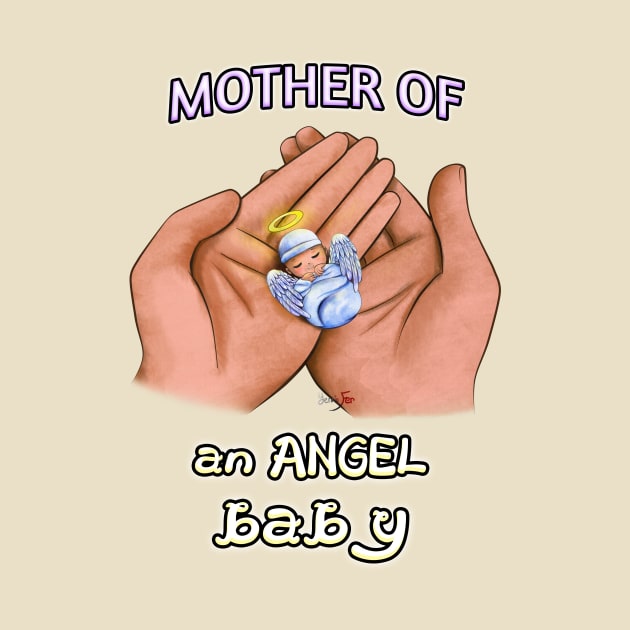 Mother of an Angel Baby (Tan) by Yennie Fer (FaithWalkers)