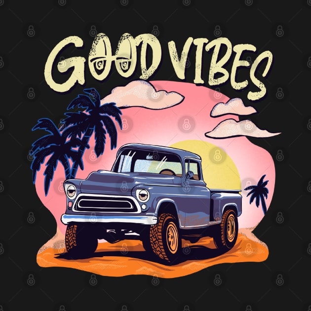 Good vibes truck by Saturasi