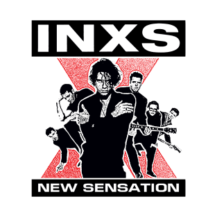 Inxs - 80s Fanmade T-Shirt