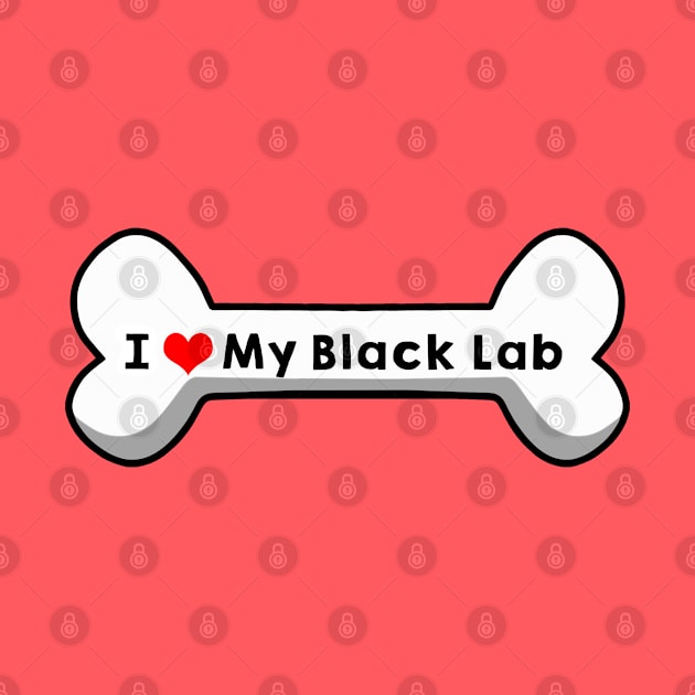 I love My Black Lab by mindofstate