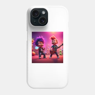 Punk Rock Toddlers Phone Case