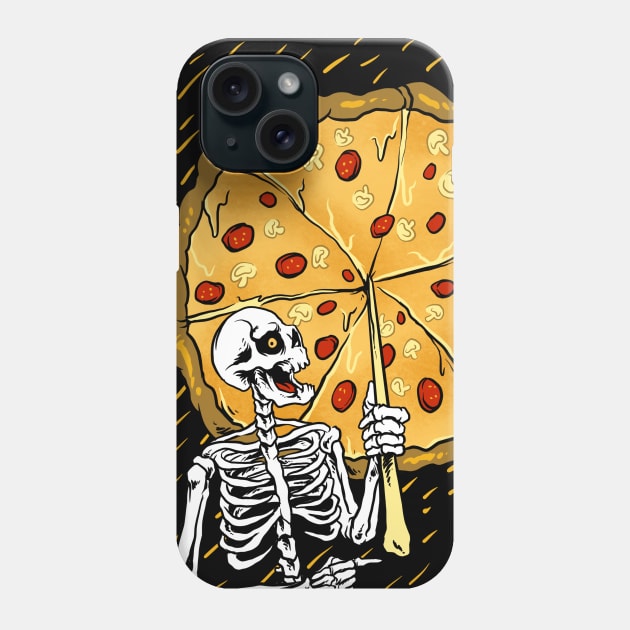 pizza before rain Phone Case by spoilerinc