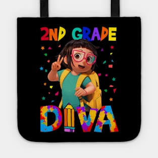 2nd Grade Diva Back To School Tote