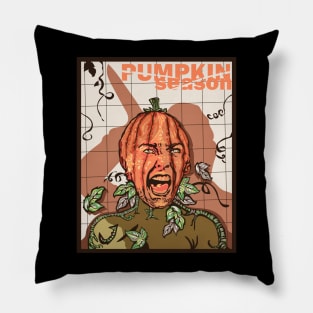 Psycho Pumpkin Season Pillow