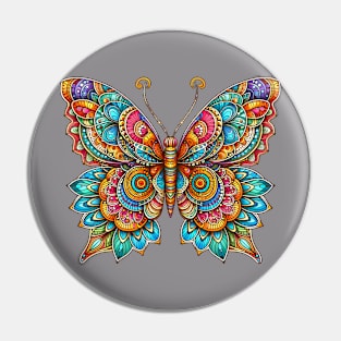 Mandala art Pin