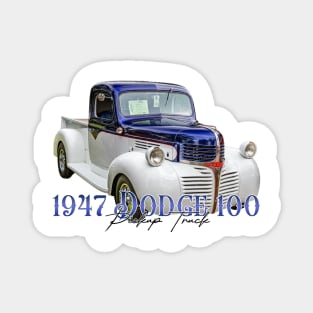 1947 Dodge 100 Pickup Truck Magnet