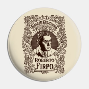 Roberto Firpo (in brown) Pin