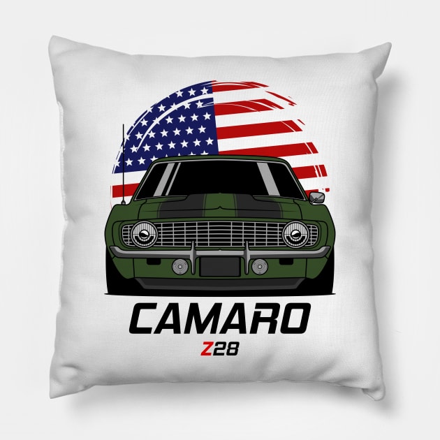 CAMARO Z28 USA MK1 Pillow by RacingSize