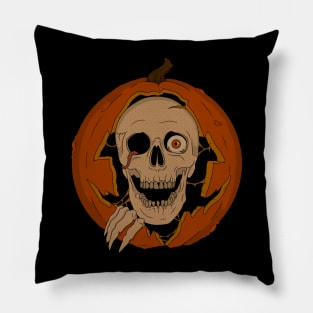 From within the pumpkin Pillow