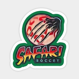 Detroit Safari Soccer Magnet