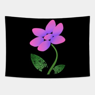 Purple Flower Tapestry