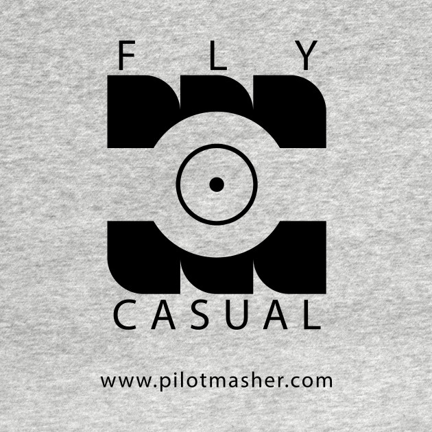 Fly Casual Logo and website - Fly - T-Shirt | TeePublic