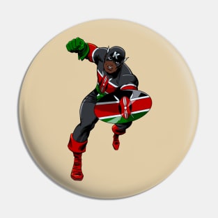 Captain Kenya Pin