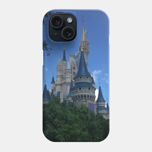 Princess Castle Day Phone Case by Coco Traveler 