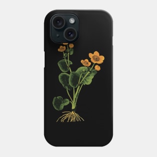 Colorful flowers and leaves Phone Case