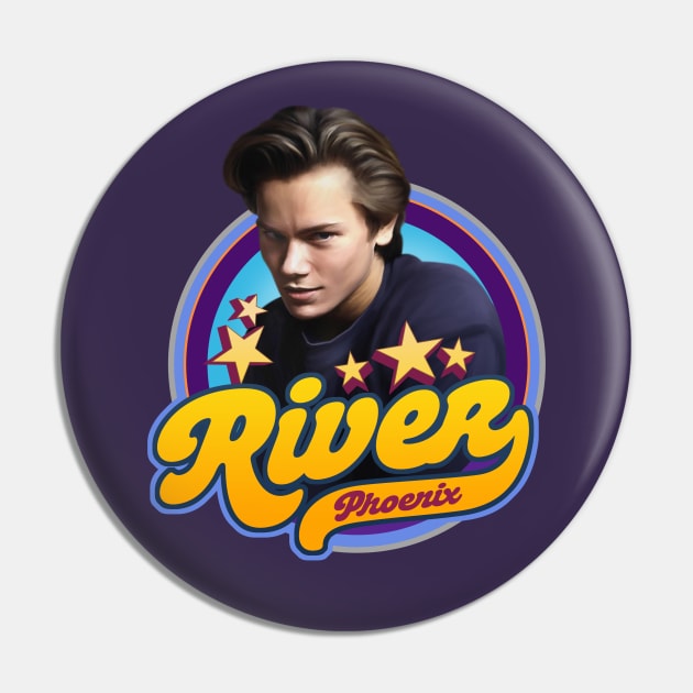 River Phoenix Pin by Trazzo