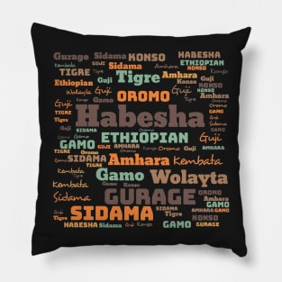 Habesha Fashion Pillow