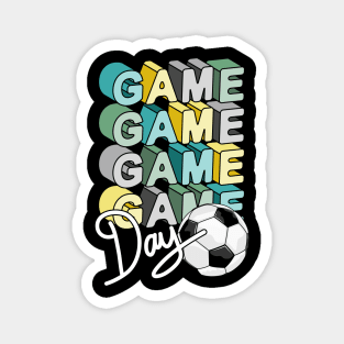 Soccer Game Day Artwork Magnet