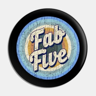 Vintage - Fab five Pin