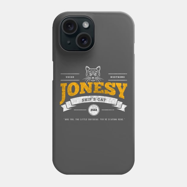 Jonesy (Ripley's cat) Phone Case by visualangel