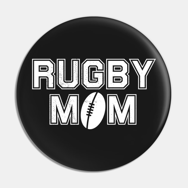 Rugby Mom Coach Love Pin by BraaiNinja