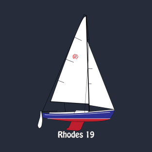 Rhodes 19 Sailboat T-Shirt