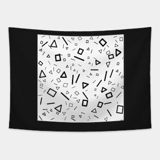 Scattered Shapes Tapestry