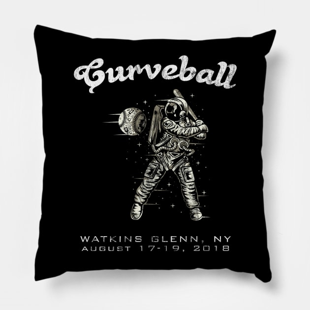 Curveball Pillow by Cactux