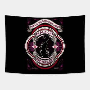 Black Cat Apothecary Tapestry