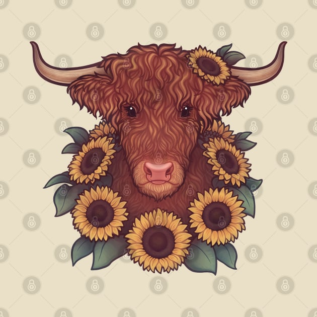 Highland Cow by DoomedDreamer