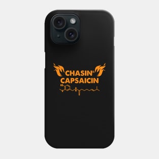 Chasin Capsaicin - Molecule Design Phone Case