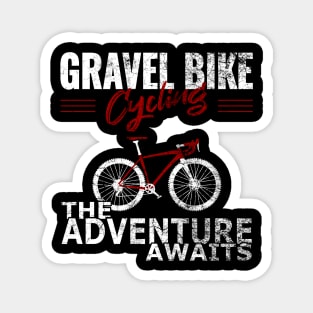 Cycling, Racing, Mountainbike, Gravel Bike Magnet