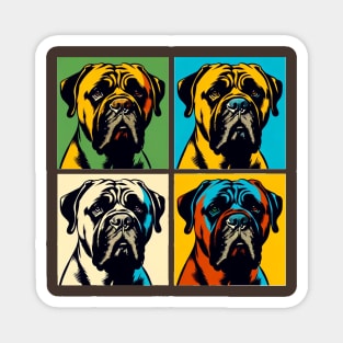 Bullmastiff Pop Art - Dog Lovers Magnet