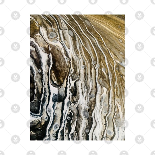 Fluid abstract Melting mármol by baksuart