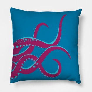 Put an Octopus on it! (pink) Pillow