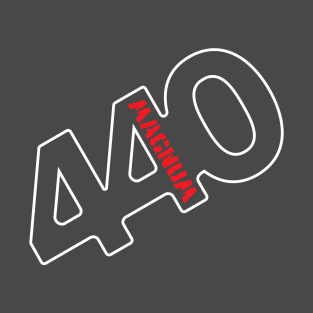 440 Magnum - Badge Design (Reverse) T-Shirt