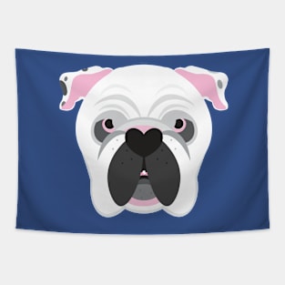 Max the English Bulldog Tapestry