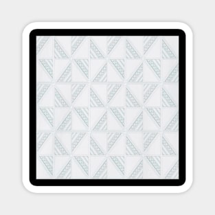 Hmong Tribal "Fan Blade" Pattern – Plai Jao (Thief Pattern) Magnet