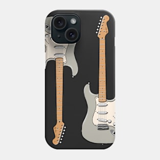 Triple Inca Silver Stratocaster Phone Case