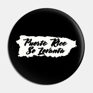 Puerto Rico Se Levanta Boricua Puerto Rican Pride Pin