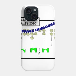 Space Invaders, Pandemic 2020 edition Phone Case