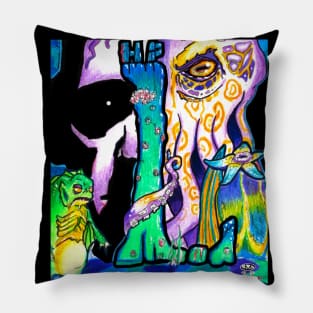 Lovecraft Illuminated Pillow